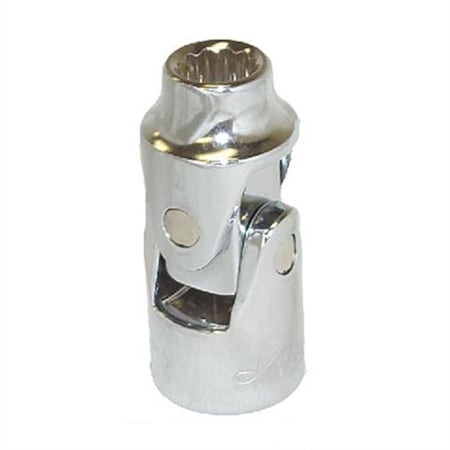 Keen 0.31 x 0.37 in. Drive 12-Point Fractional SAE Chrome Standard Socket KE3000724